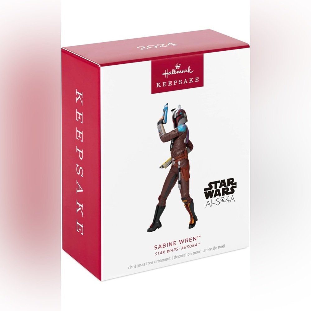 *NWT* Disney Star Wars Ashoka Sabine Wren Hallmark Keepsake Ornament